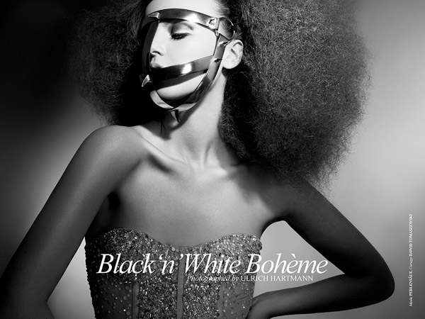Black ‘n’ White Bohème for Institute Magazine